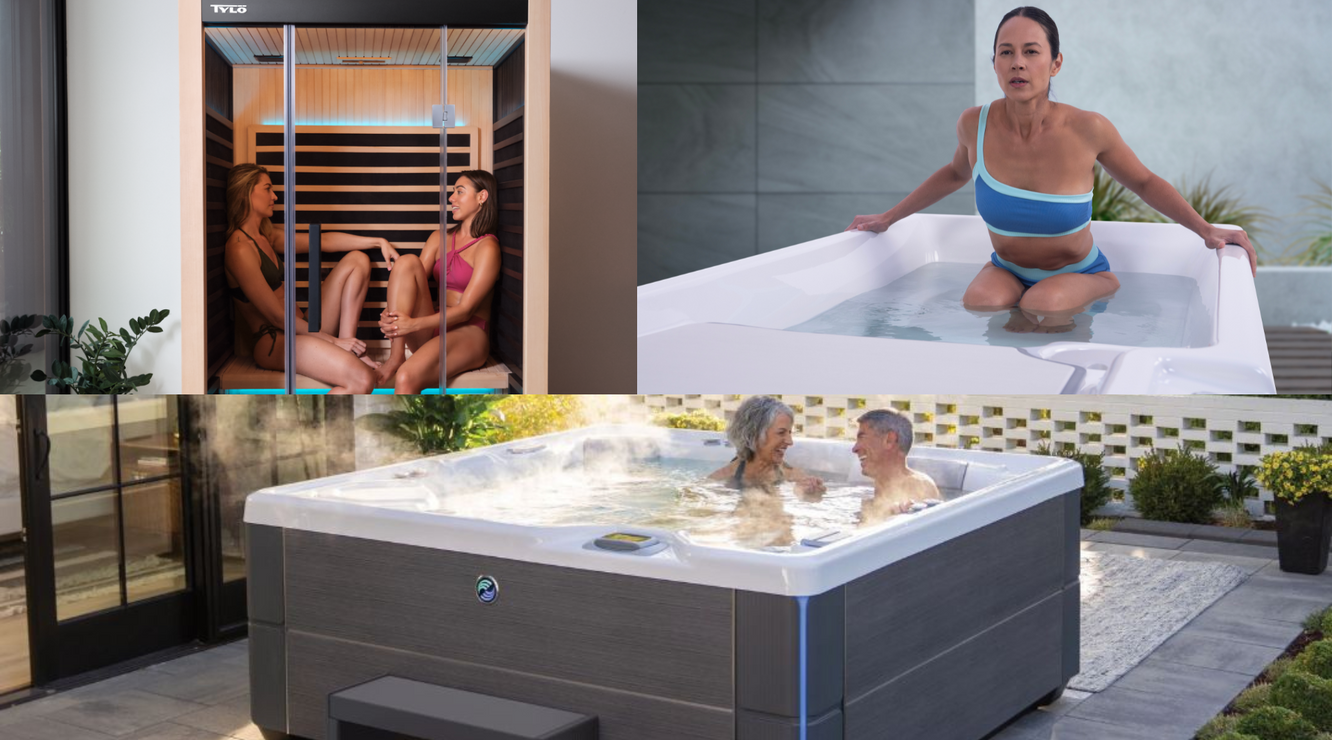 Hot and Cold Therapy at Home: Why You Need a Sauna, Hot Tub, and Cold Plunge