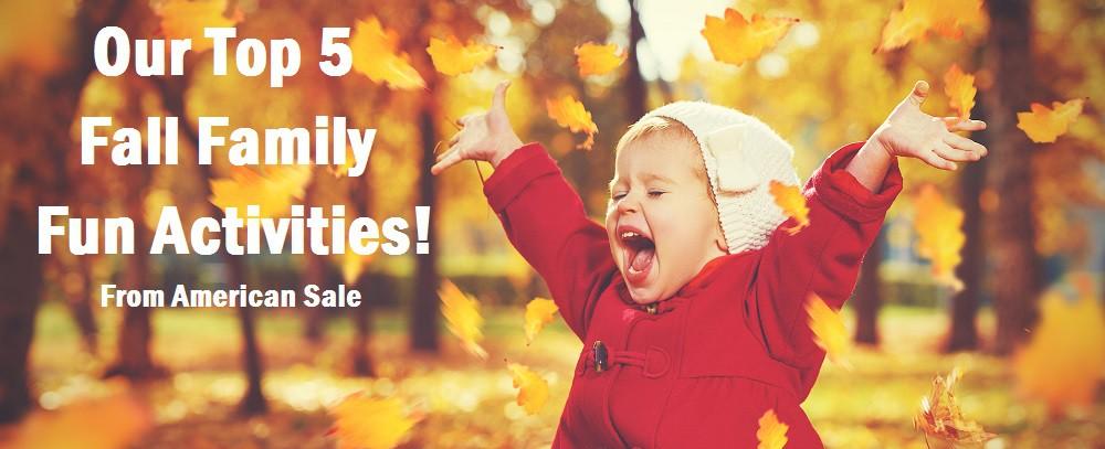 Our Top 5 Fall Family Fun Activities!