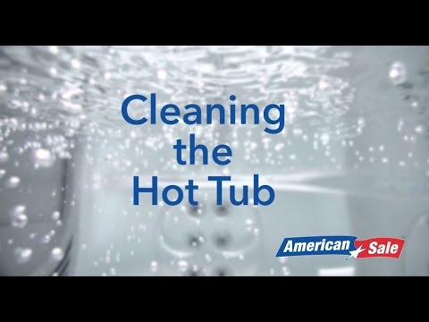 How to Winterize Your Hot Tub- Step 3- Cleaning the Hot Tub