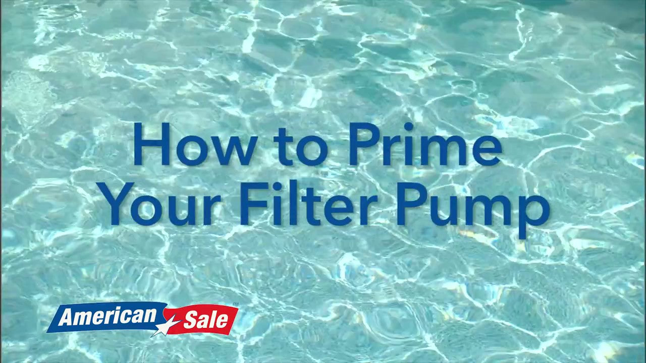 Opening Your Pool- How to Prime Your Pump