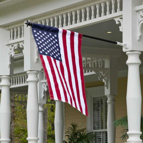 Traditional American flag.