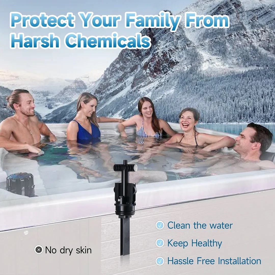 Cartridge protects your family from harsh chemicals