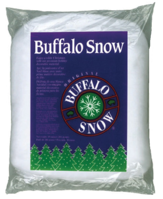 16 oz. Buffalo Snow Artificial Faux Snow Fluff