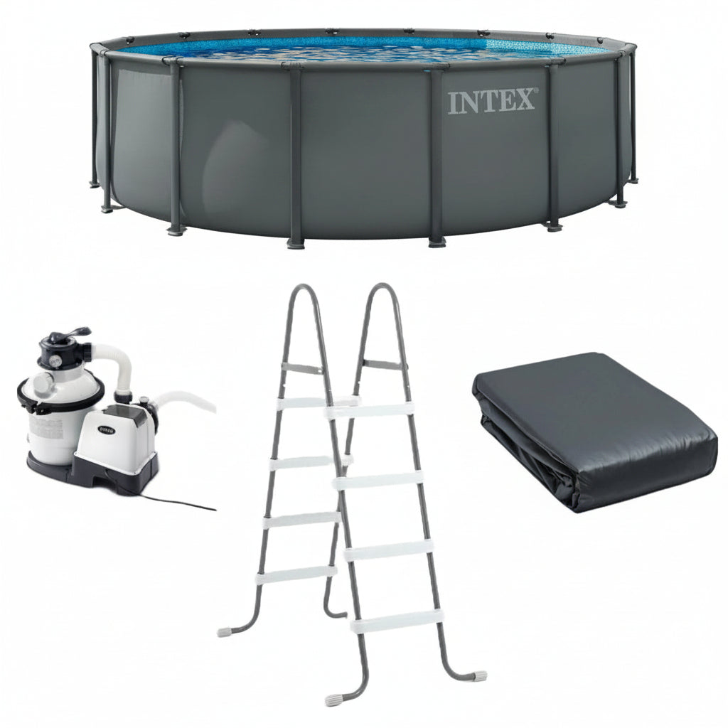 Intex 16' x 48" Ultra XTR Frame Pool Set with Sand Filter Pump