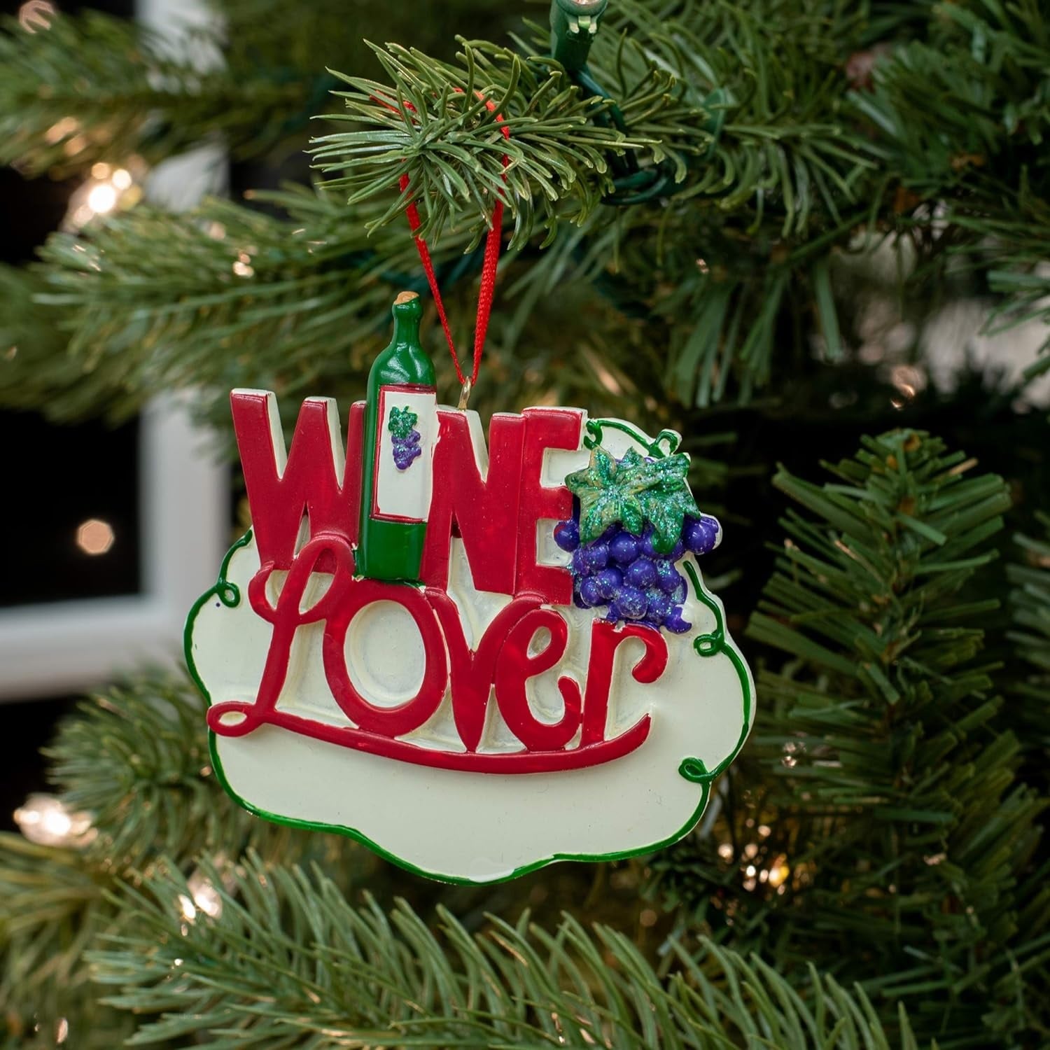 3.75" Wine Lover Ornament