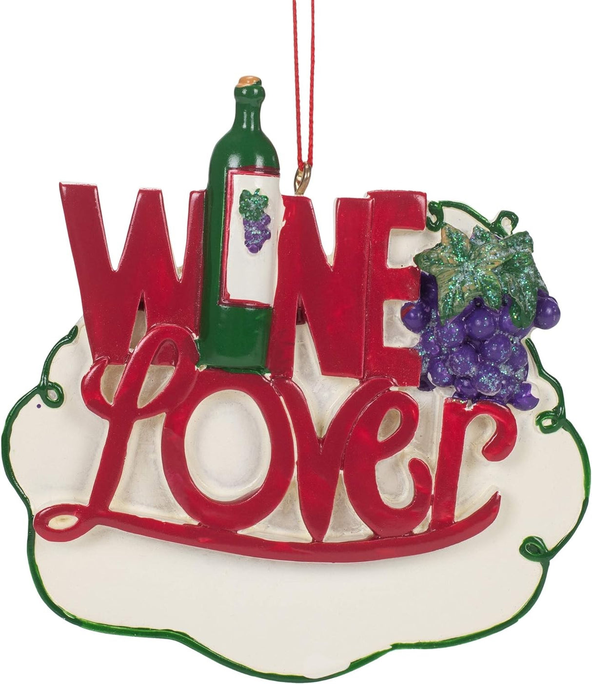 3.75" Wine Lover Ornament