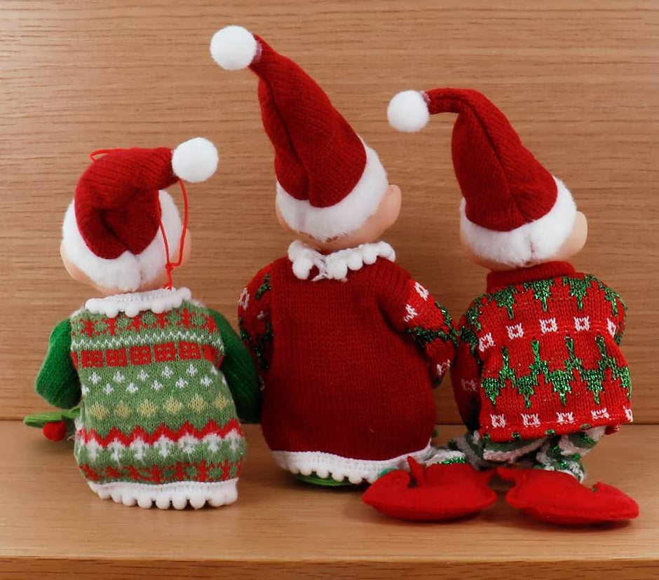 11" Traditional Christmas Elf Ornament