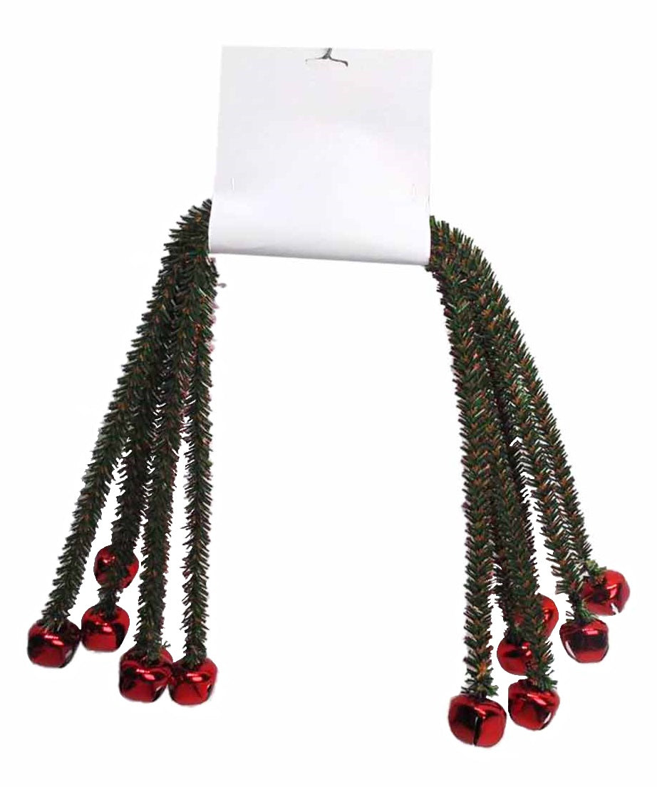 Pack of 6 Jingle Bell Garland Ties