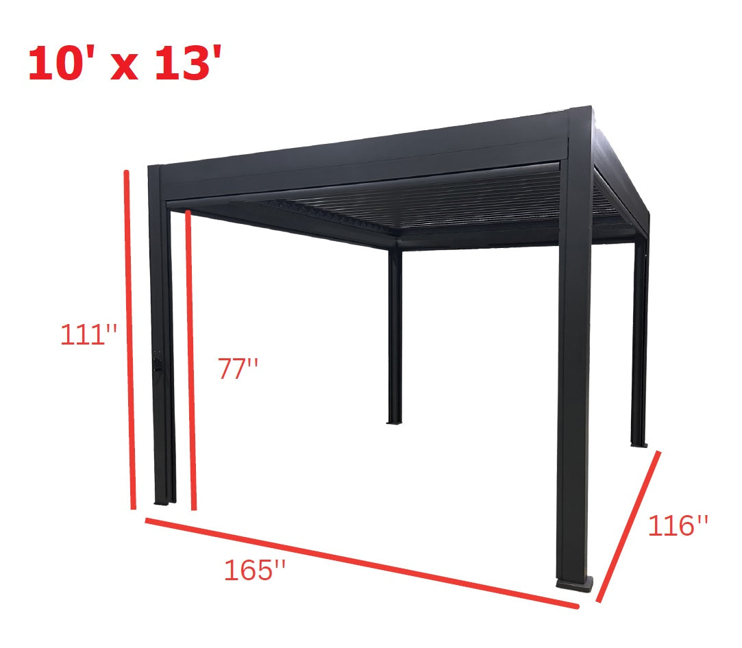 Georgetown Louver Outdoor Sun Shelter