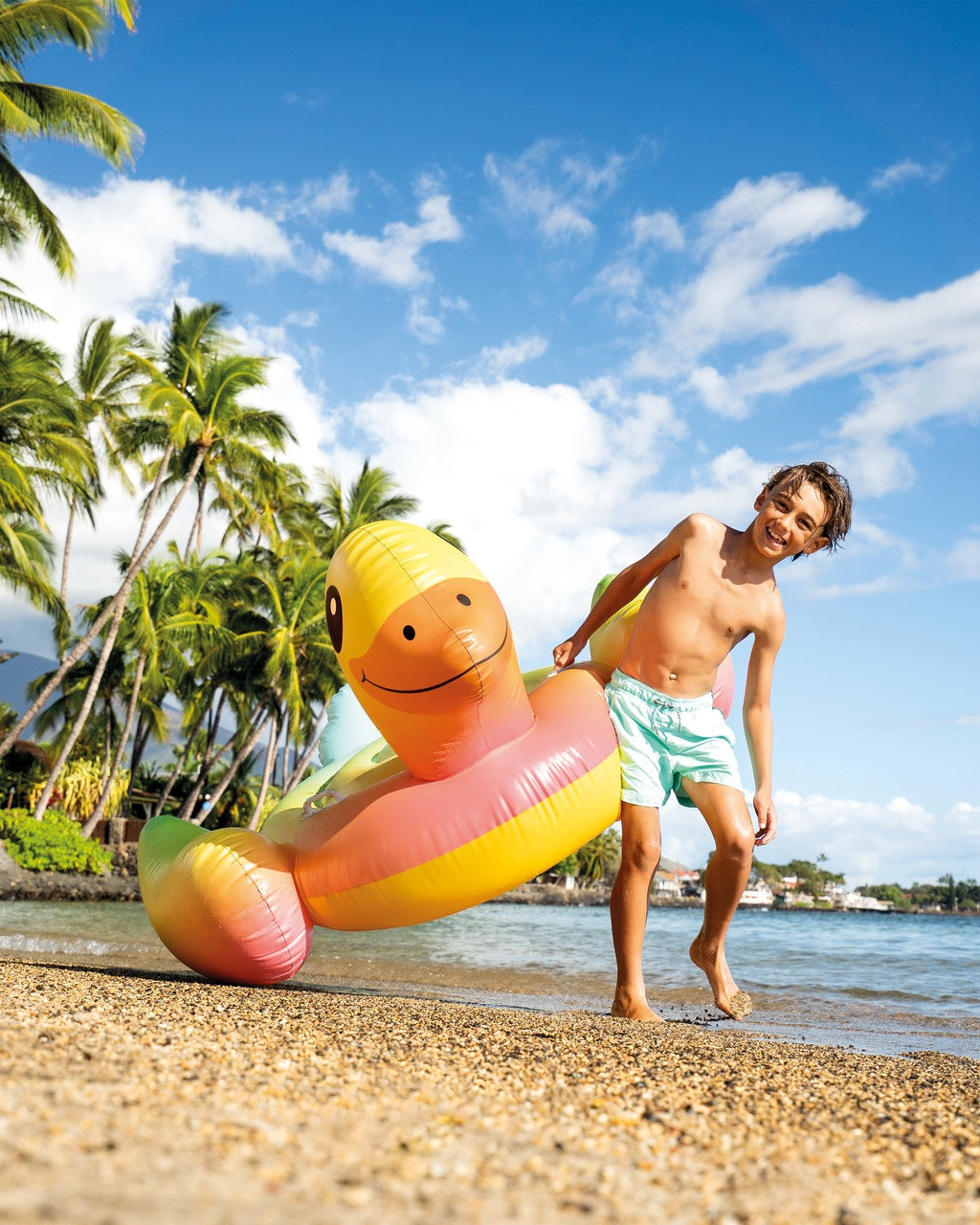 Intex Inflatable Baby Duck Pool Ride-On