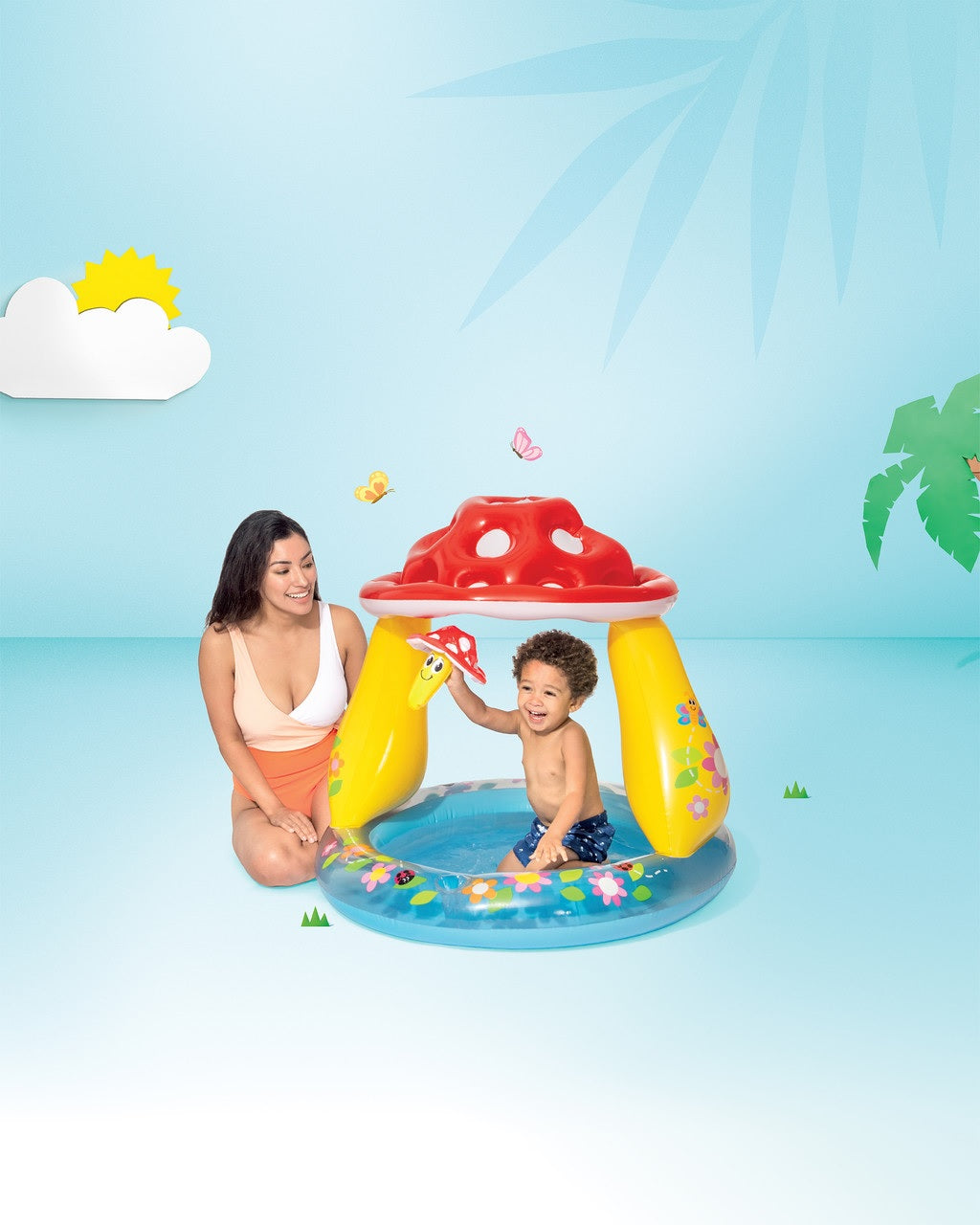Intex Inflatable Mushroom Baby Pool