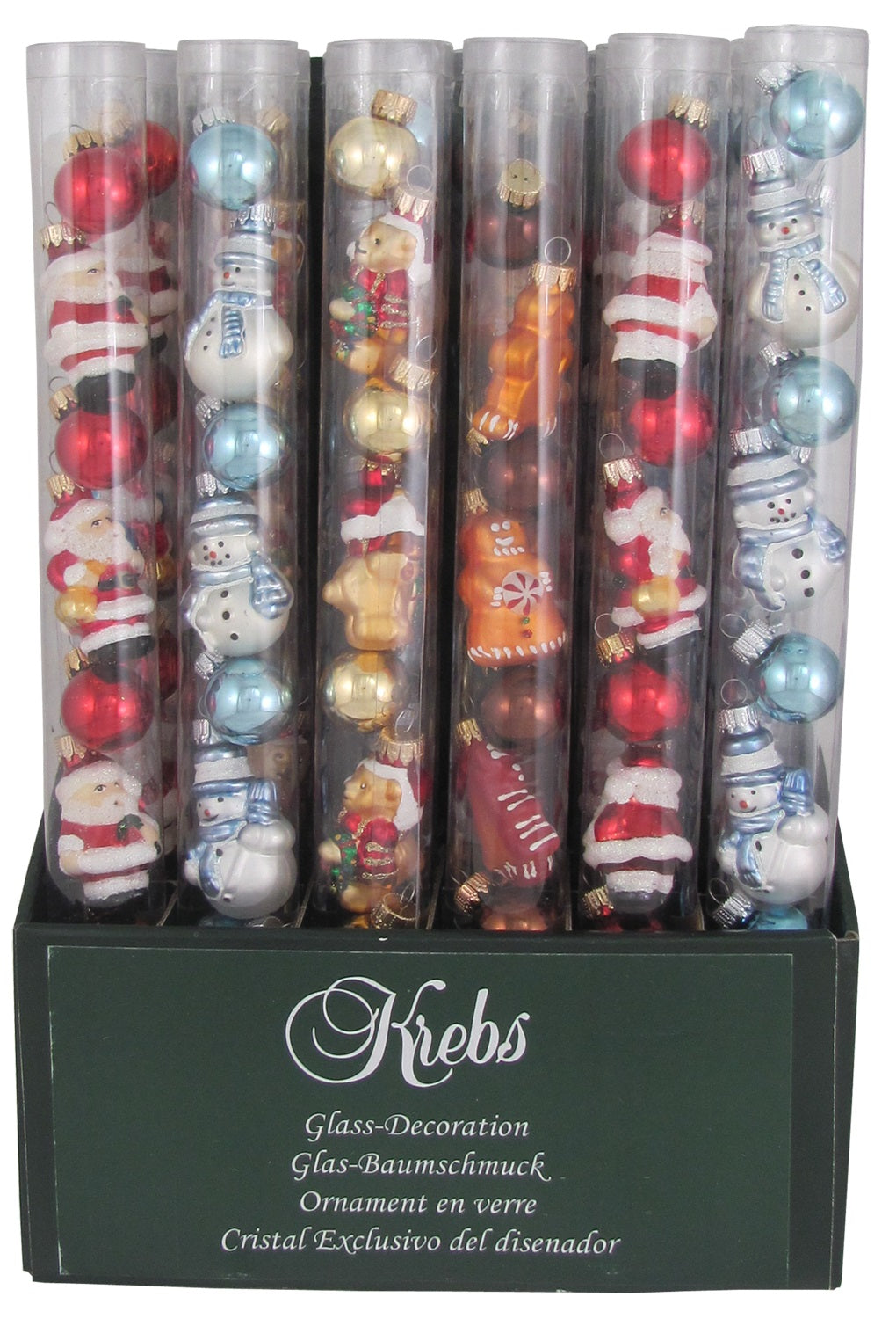 Mini Figurine Christmas Ornaments