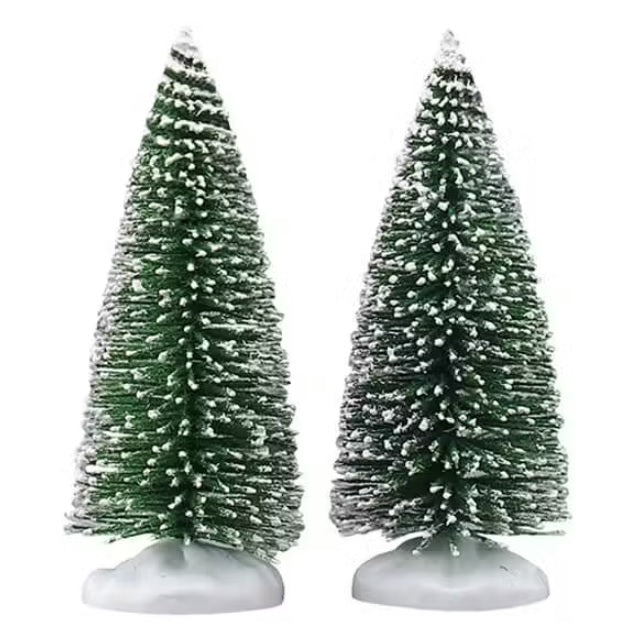 Lemax General Collectibles: Bristle Tree, Small, Set of 2 #14004