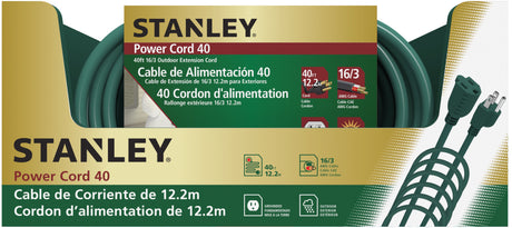 Stanley PowerCord 3-Wire Heavy Duty Outdoor Extension Cords