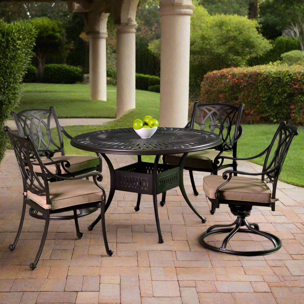 Madison Cast Aluminum Cushioned Patio Dining Sets