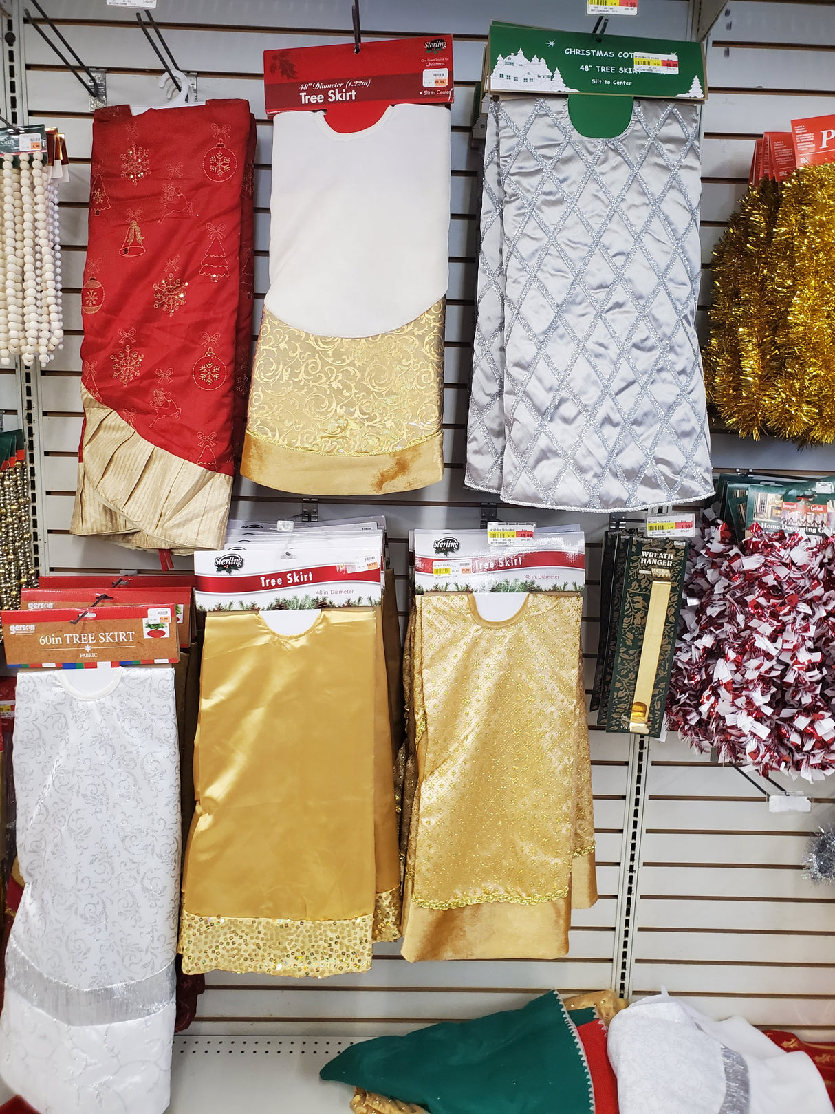 Christmas Ribbons & Tree Trimmings