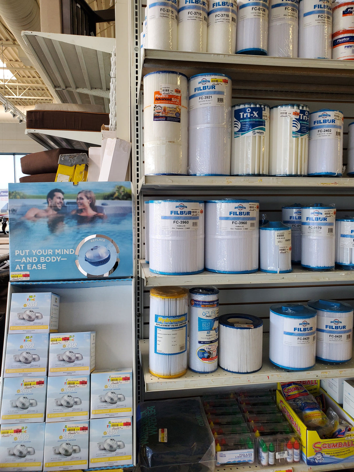 Assorted Pool & Spa Chemicals at the Outlet