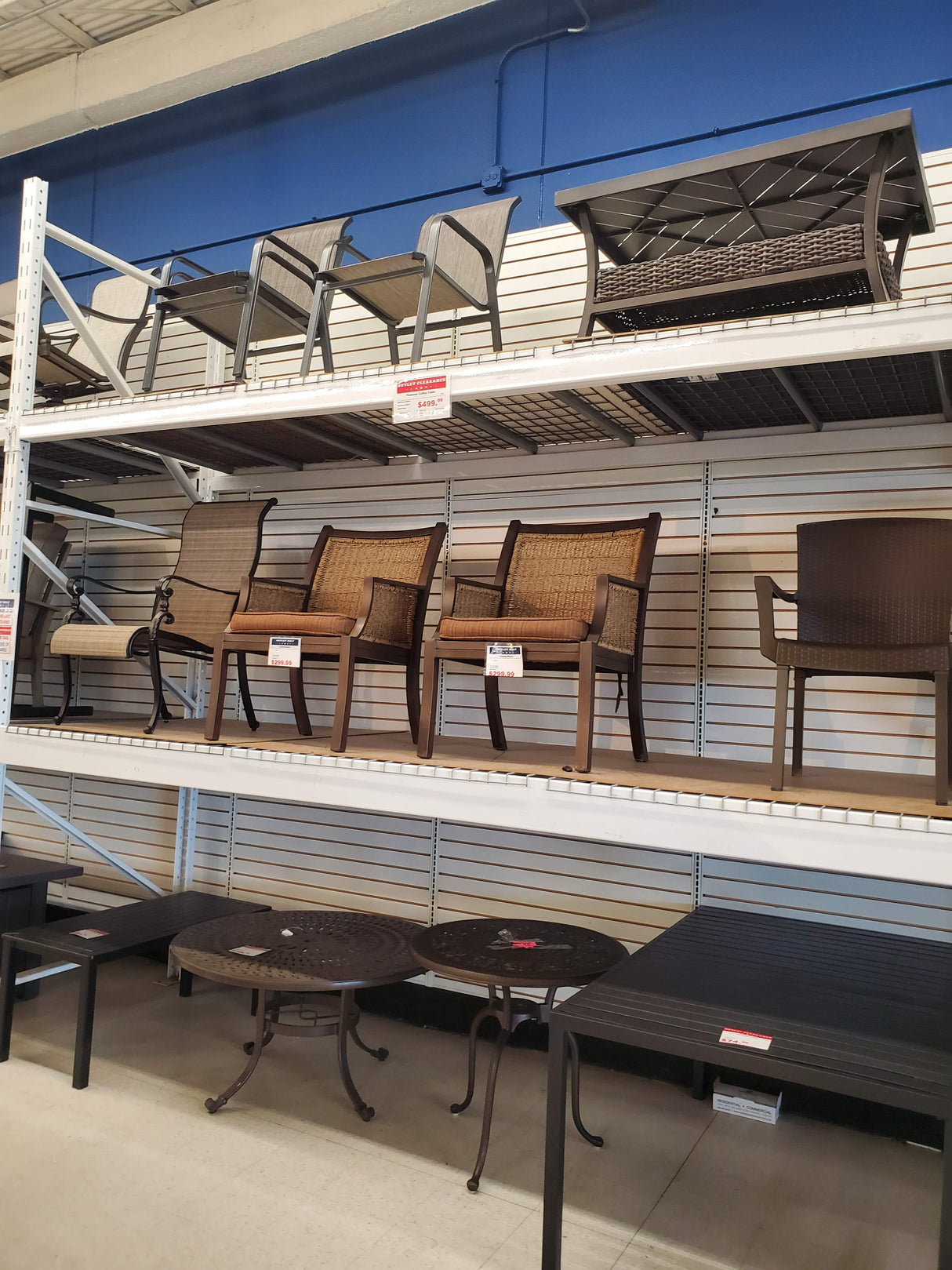 Multiple Last Chance, One-of-a-Kind and Clearance Chairs at the Outlet!