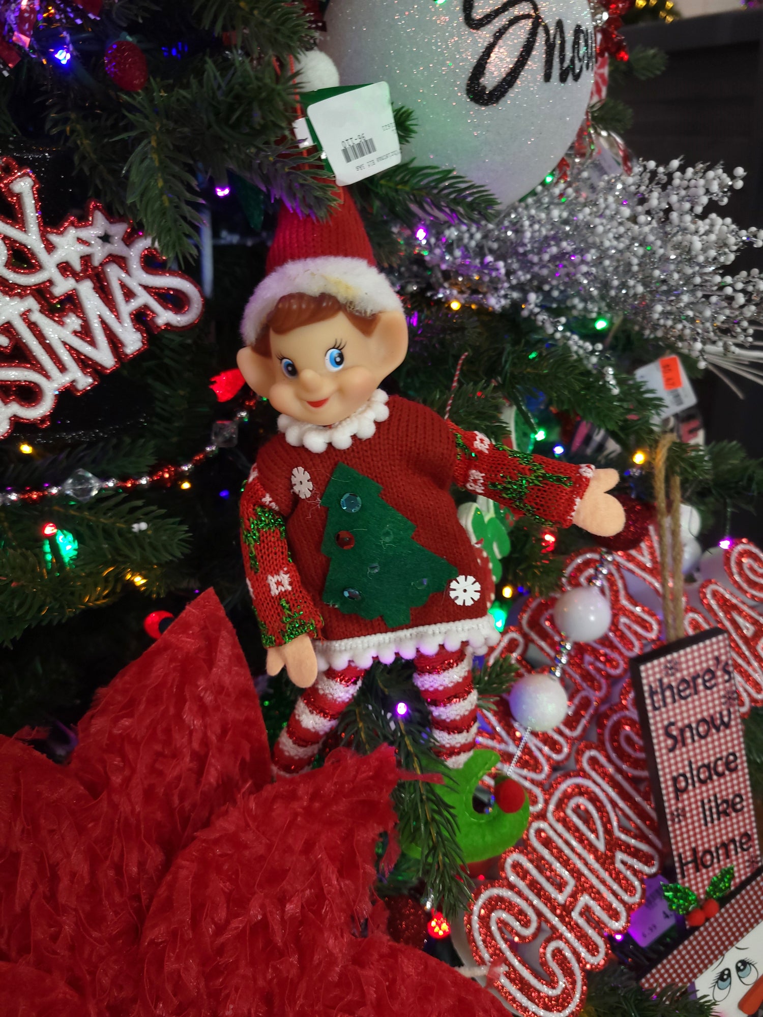11" Traditional Christmas Elf Ornament