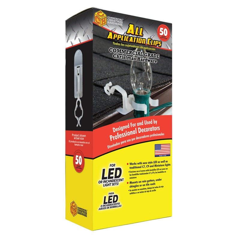 Set of 50 All Application Clips for Decorating