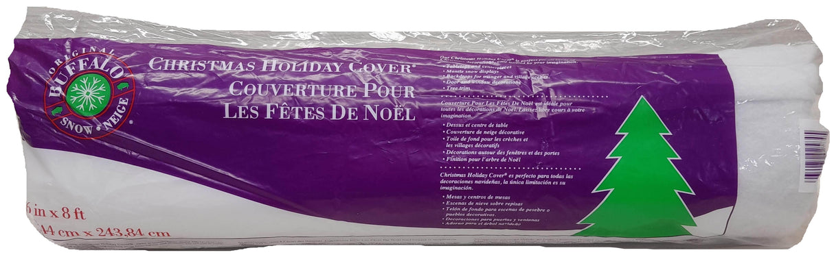 36" x 8 ft. Buffalo Snow Christmas Holiday Cover®