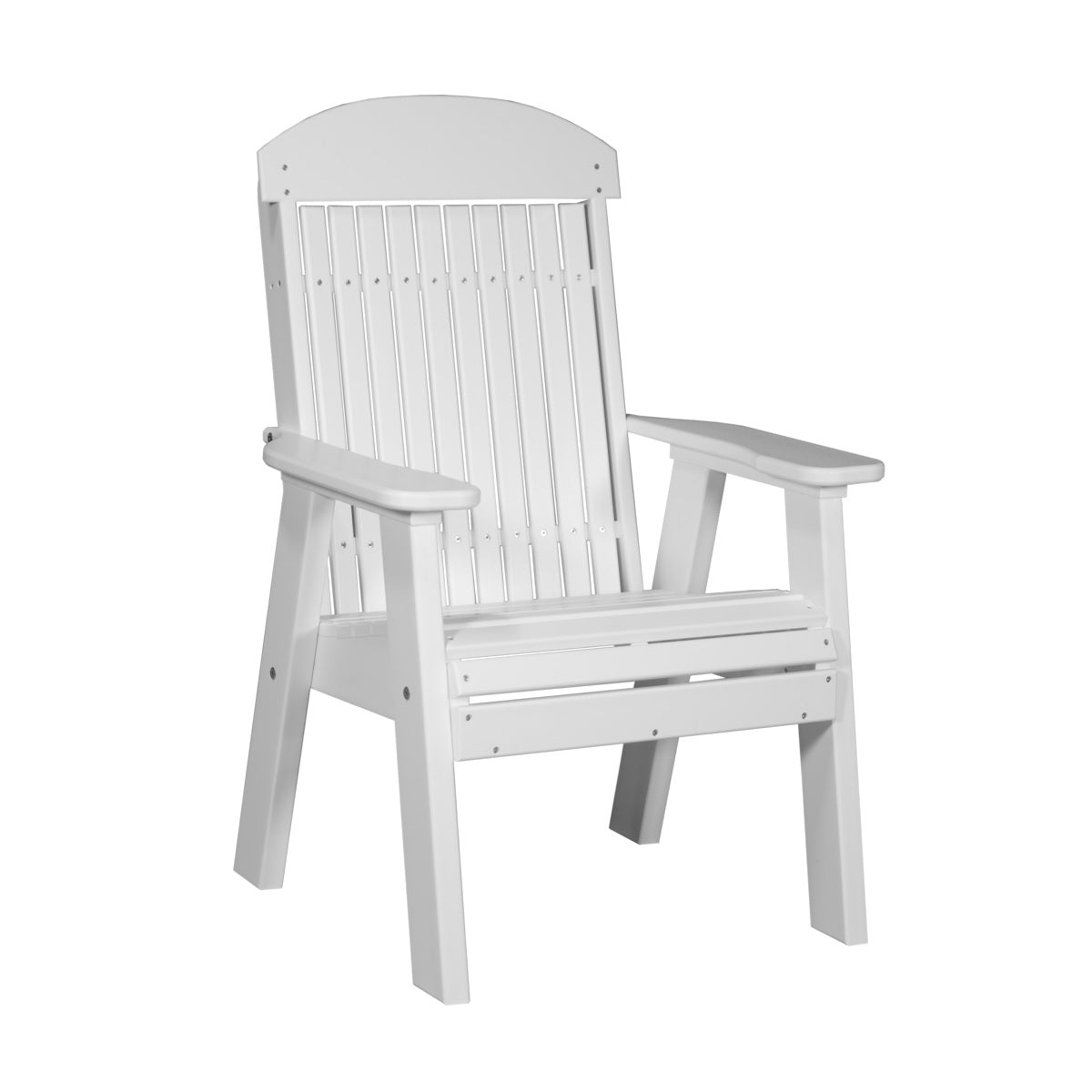 This is the White colored bench on a white background.