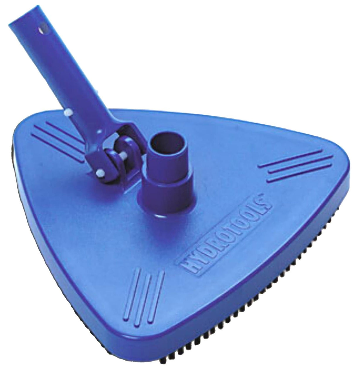 Pool vacuum head. Whole thing is blue and the bristles are black. Vacuum pole is sold separately.