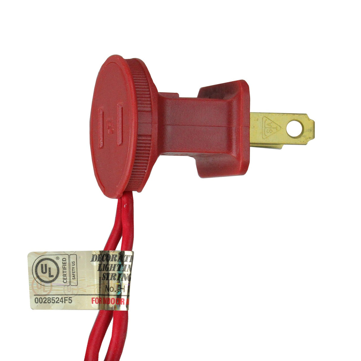 This image shows the plug for this specific set of lights.