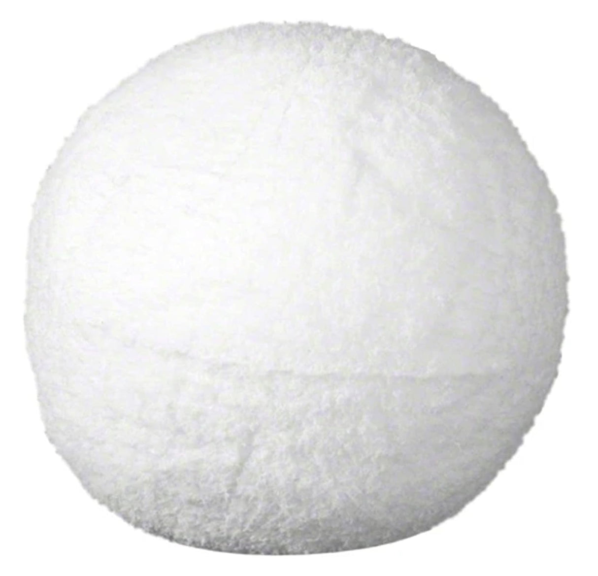 This image shows one Scumball on a white background. The Scumball is made of absorbent foam.