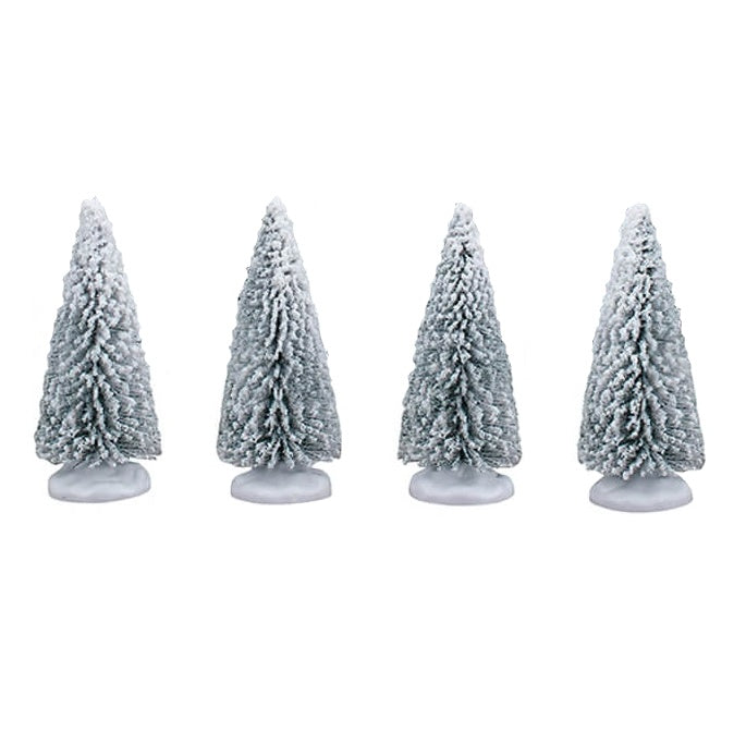This image shows what the four small trees look like on a white background.