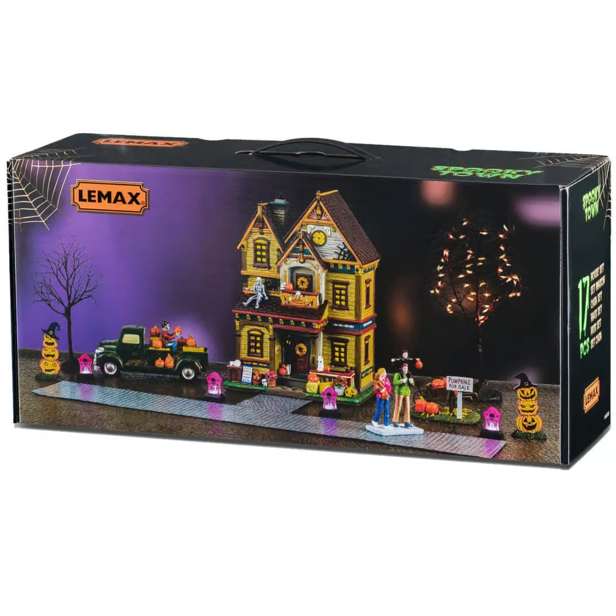 This image shows what the box for this house set looks like on a white background.