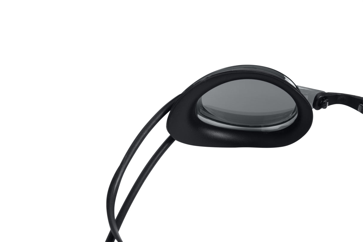 This image shows the inside of the eyecup of the black goggles.