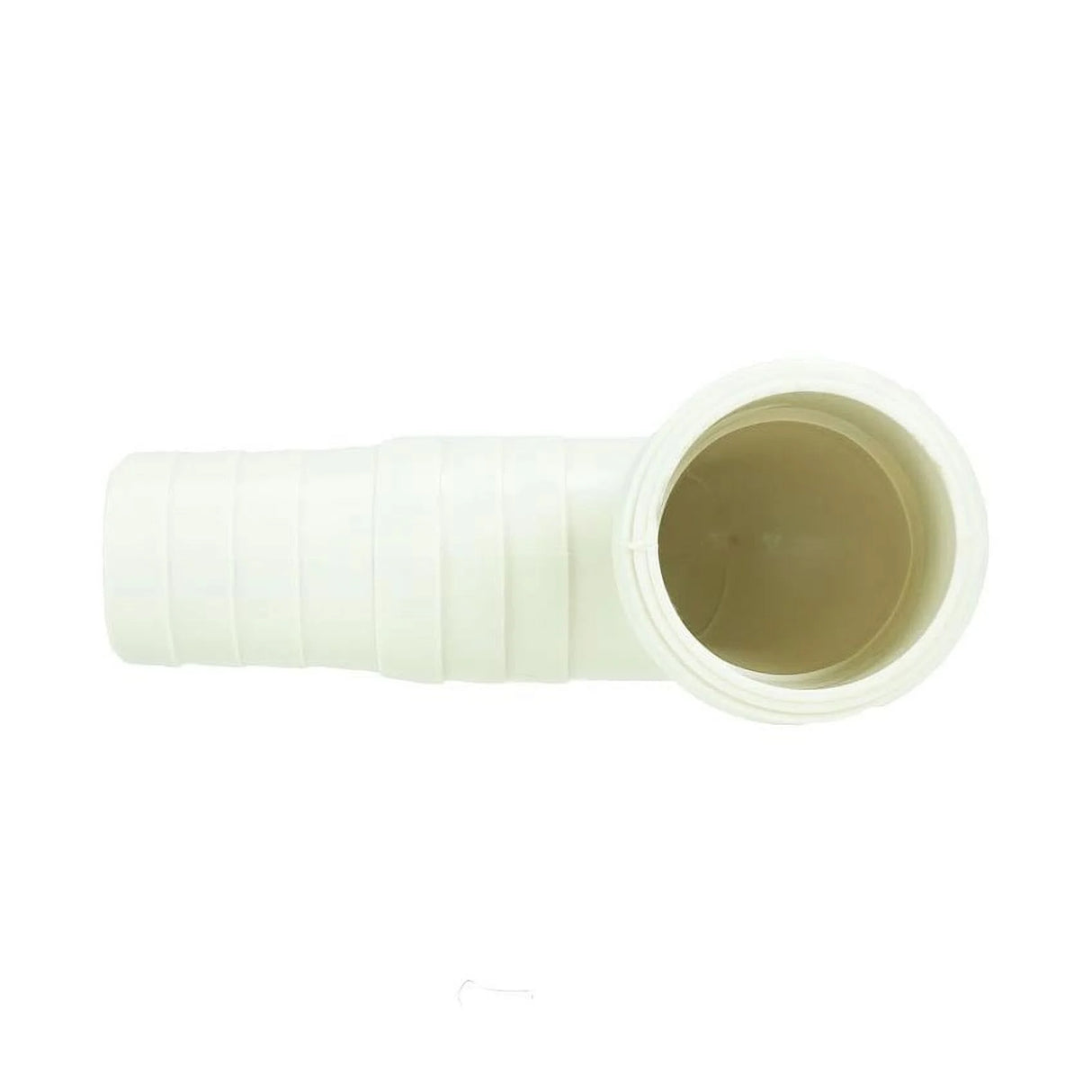This image shows inside the elbow hose adapter pipe.
