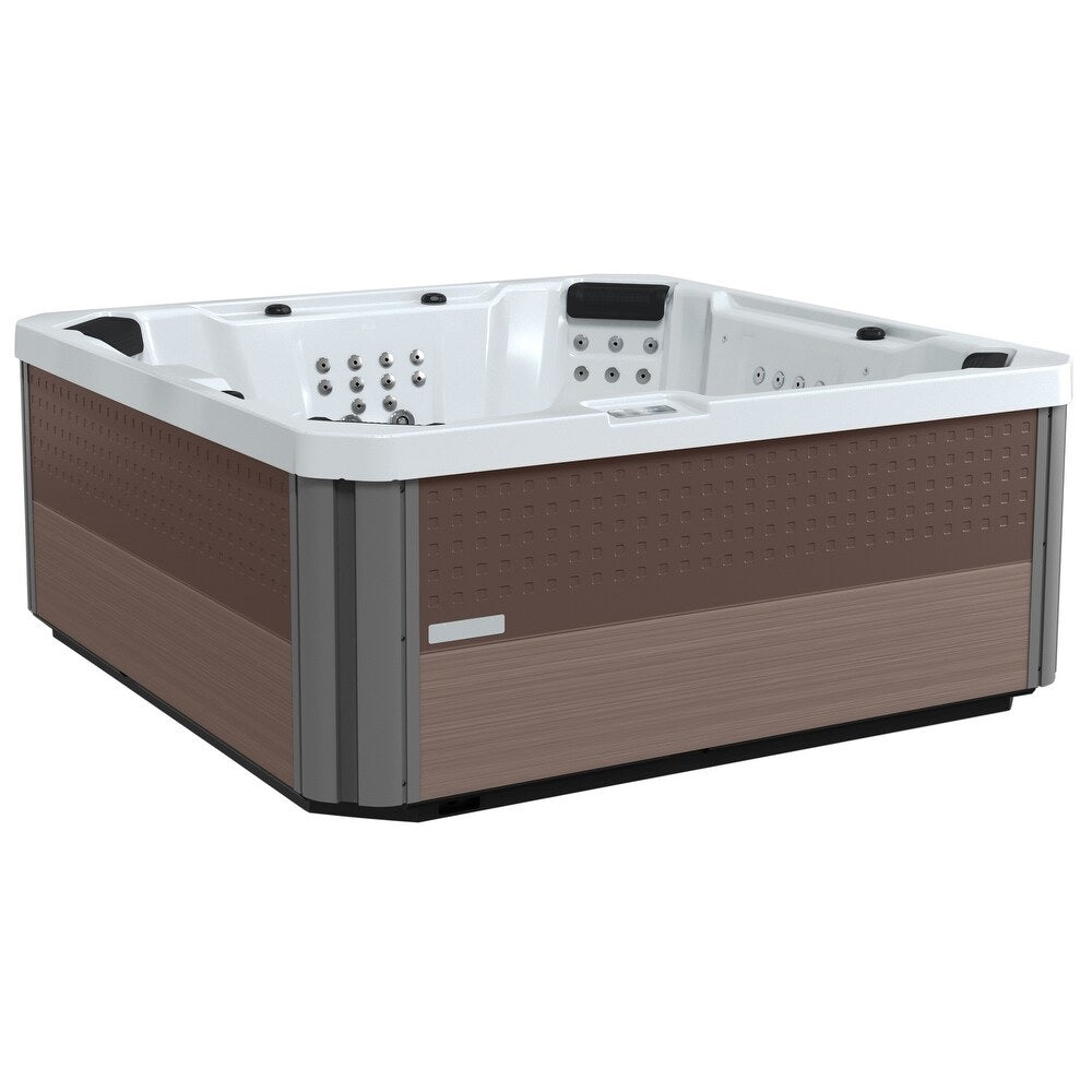 This is a picture of the hot tub on a white background.