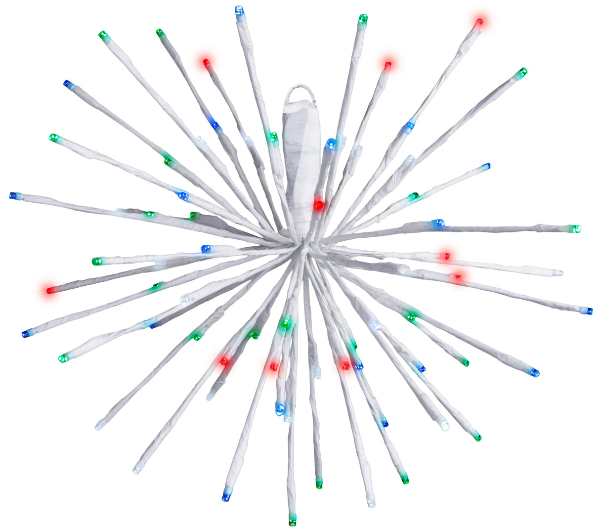 This image shows the multi-colored burst option on a white background.