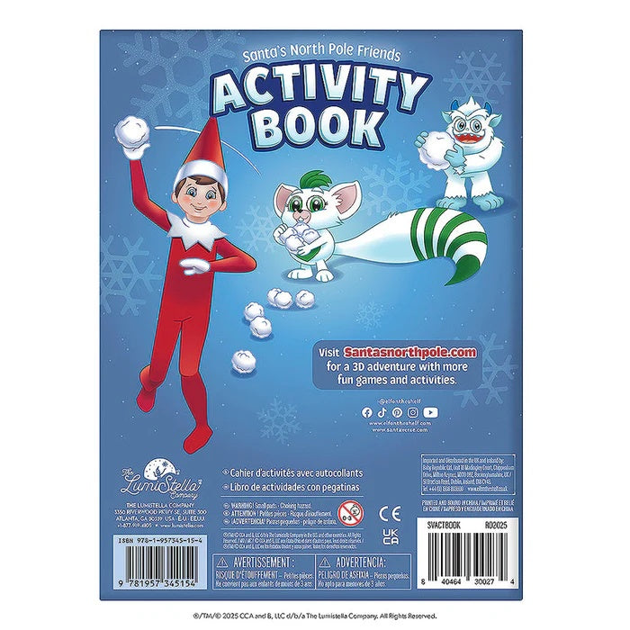 Santaverse™ Santa’s North Pole Friends Activity Book