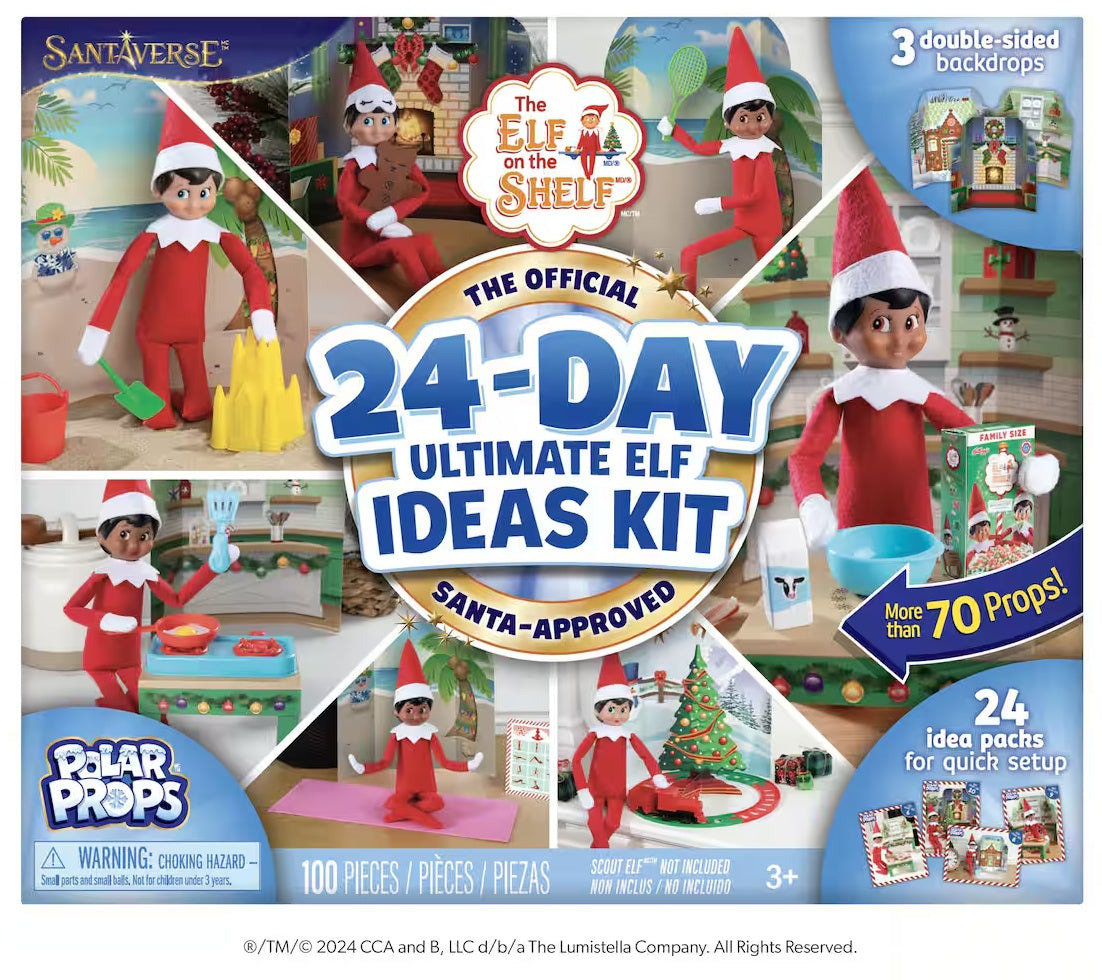 Polar Props™ 24-Day Ultimate Elf Ideas Kit