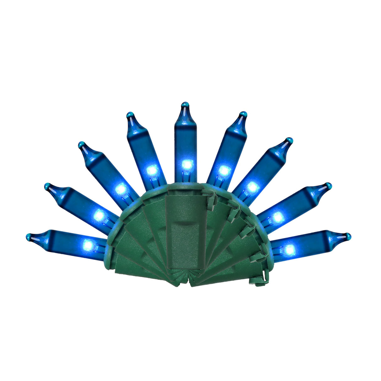 This image shows the blue lights against a white background.