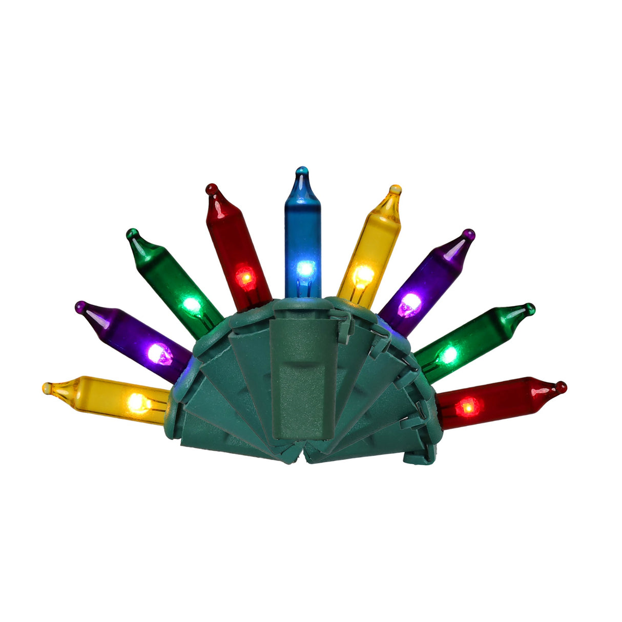 This image shows the multi-colored lights against a white background.