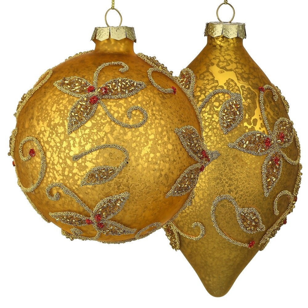 This image shows the two options available for this ornament.