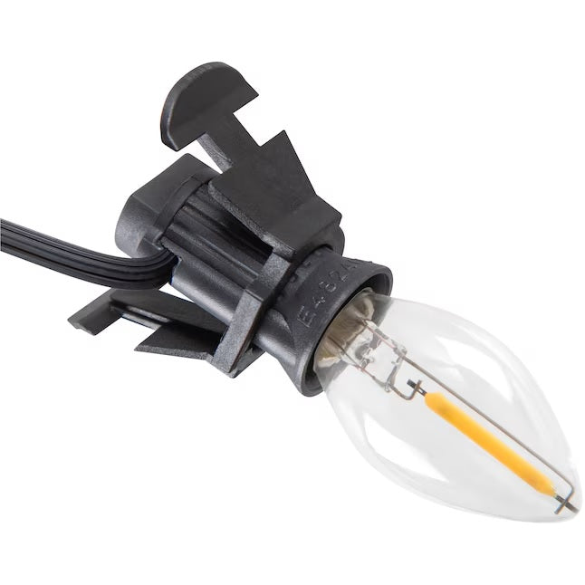 This image shows the light bulb that's inside the blow mold.