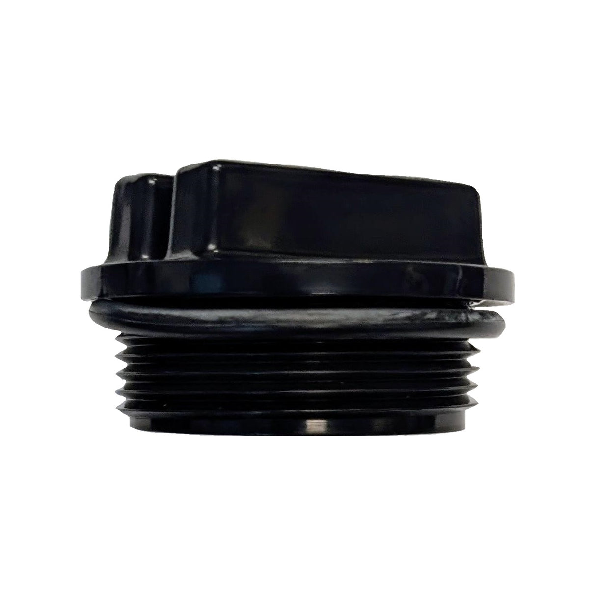 This image shows the side of this Waterway drain assembly plug.