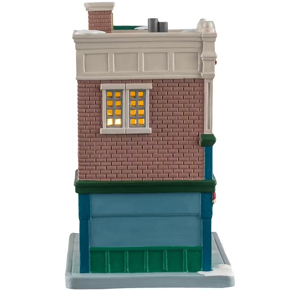 This is the other side of the building. There are two windows up top.