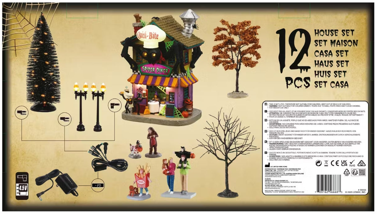This is the back of the House Set packaging showing off each individual item.