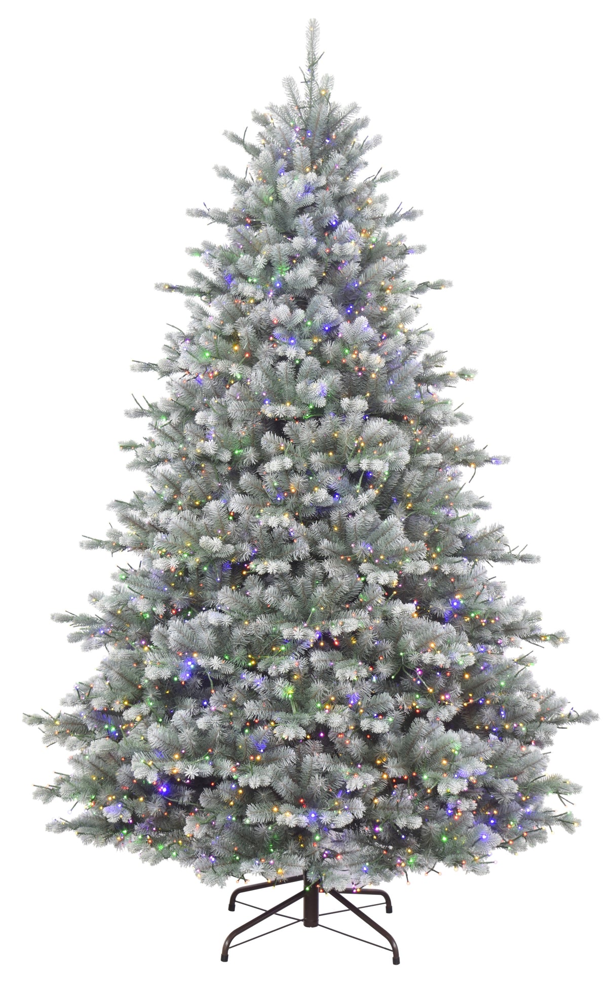This image shows the Multi-Colored version of this tree on a white background.