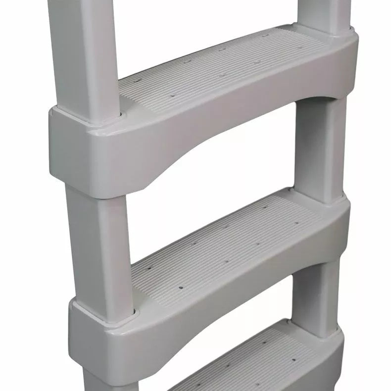 This image shows the ladder steps and their treads.