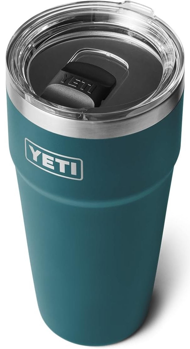 Agave Teal colored Yeti Rambler cup.