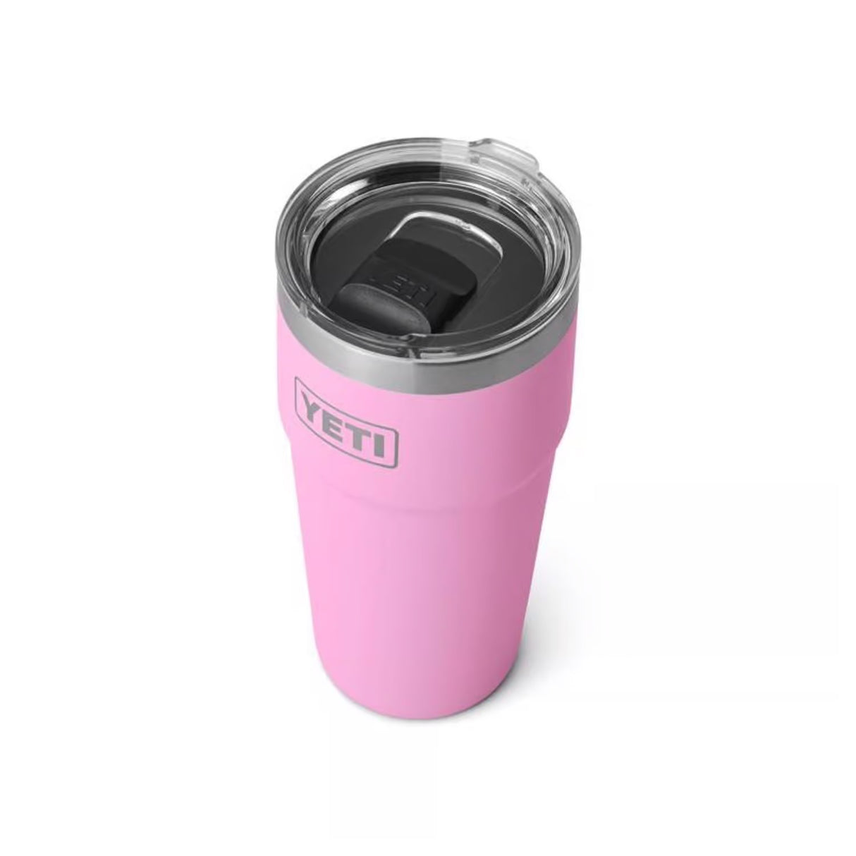 Pink colored Rambler cup.