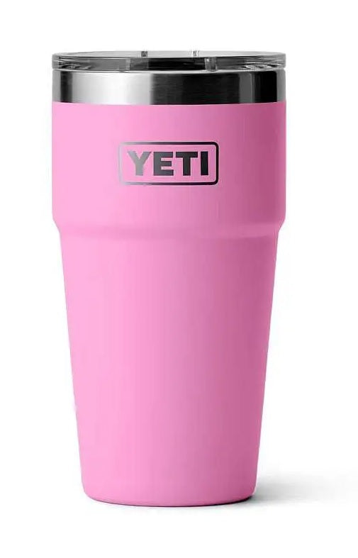 Pink colored Rambler cup.