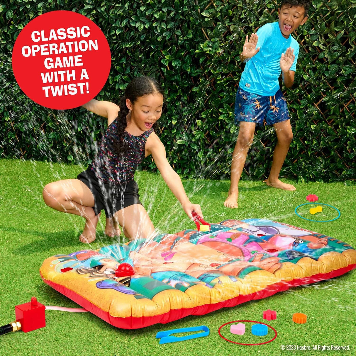 A game where you do your best to remove Cavity Sam's ailments, but now you're being timed. The longer you take to remove all five ailments, the more you get soaked!